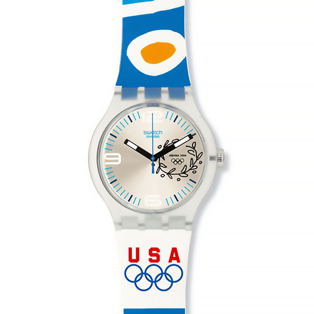 Swatch Gent XL Olympia Special NOC USA SUDK106T