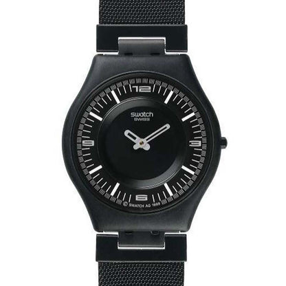Swatch Skin Noir De Chine Milanese SFB107M