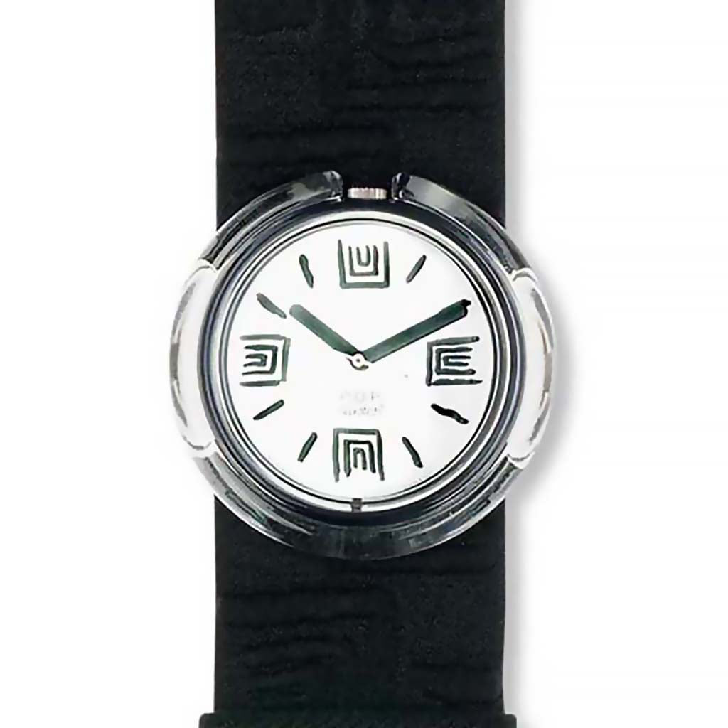 Midi Pop Swatch NOIR DU SOIR PMM102