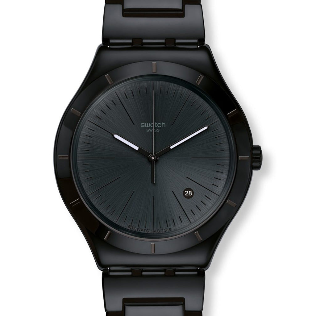 Swatch Irony Big Classic Noir Intense YWB404G