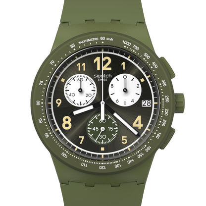 Swatch Chrono Plastic Nothing Basic About Green SUSG406