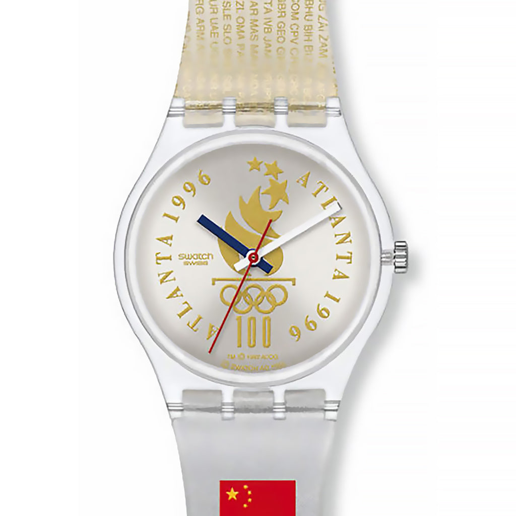 Swatch Gent Olympia Special CHINESE OLYMPIC TEAM (GZ150C)