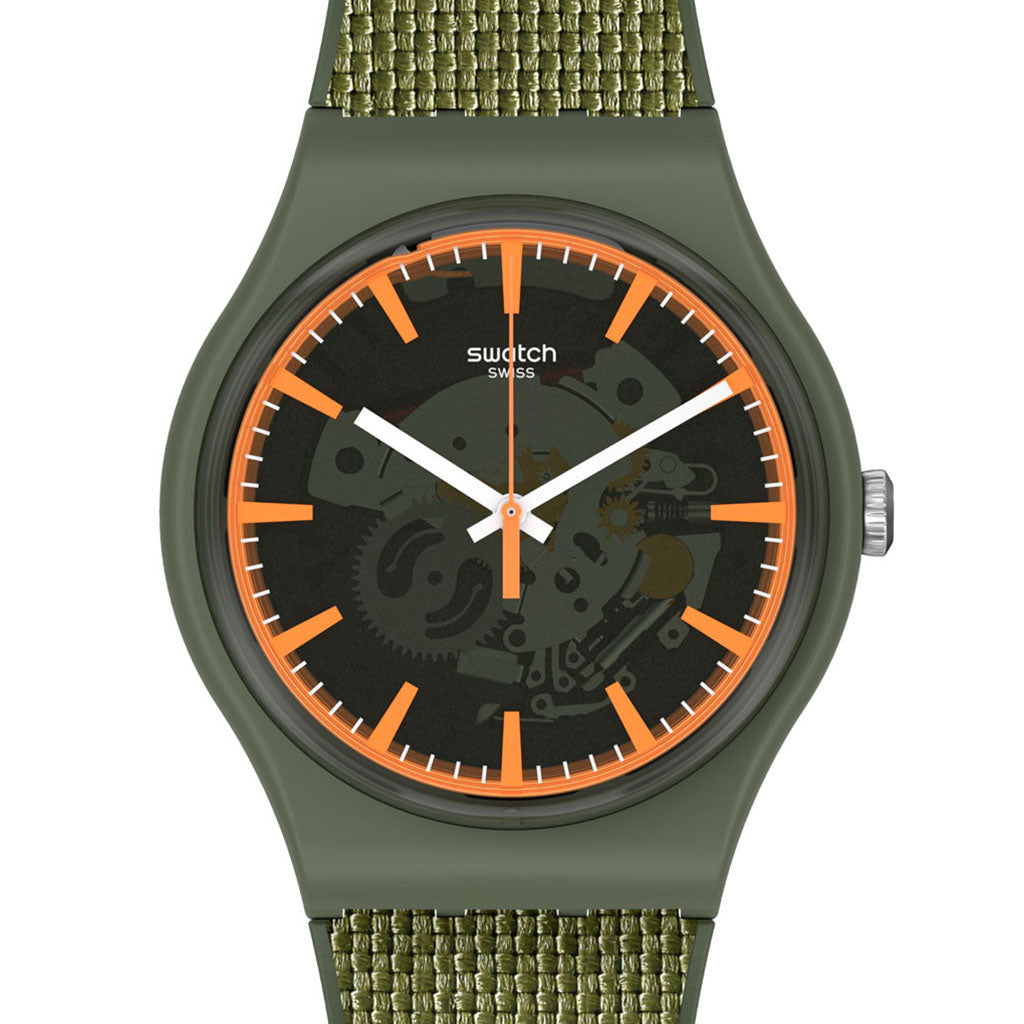 Swatch New Gent OnG (Orange and Green) Pay! SVIG100-5300