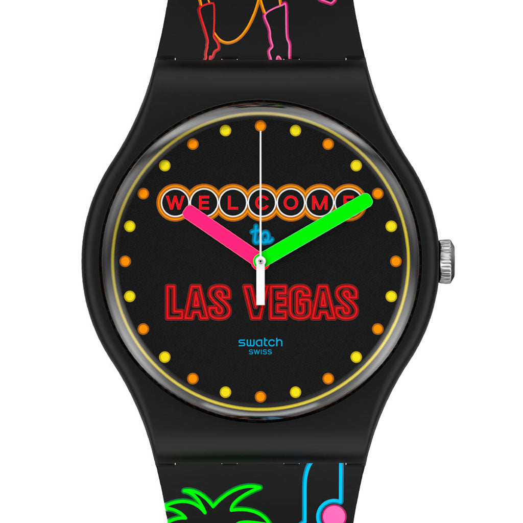 Swatch New Gent Only in Vegas - Destination Special 2022 Las Vegas SO29Z110