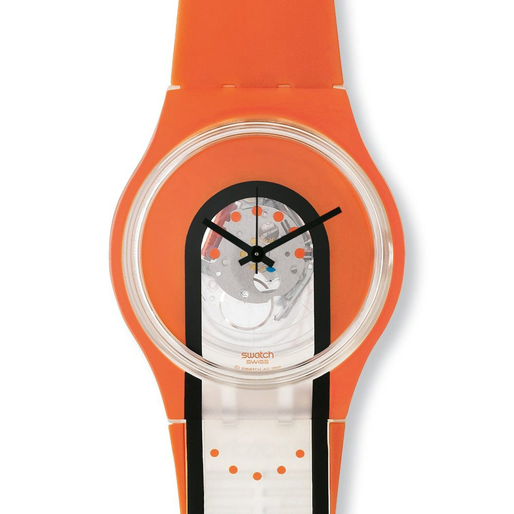 Swatch Jelly in Jelly Orangeade Drive SUJK134