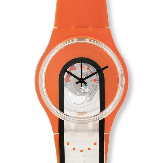 Swatch Jelly in Jelly Orangeade Drive SUJK134