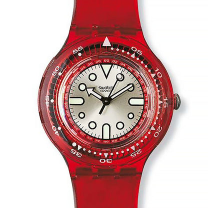 Swatch Scuba 200 Orange Sanguine SDR101