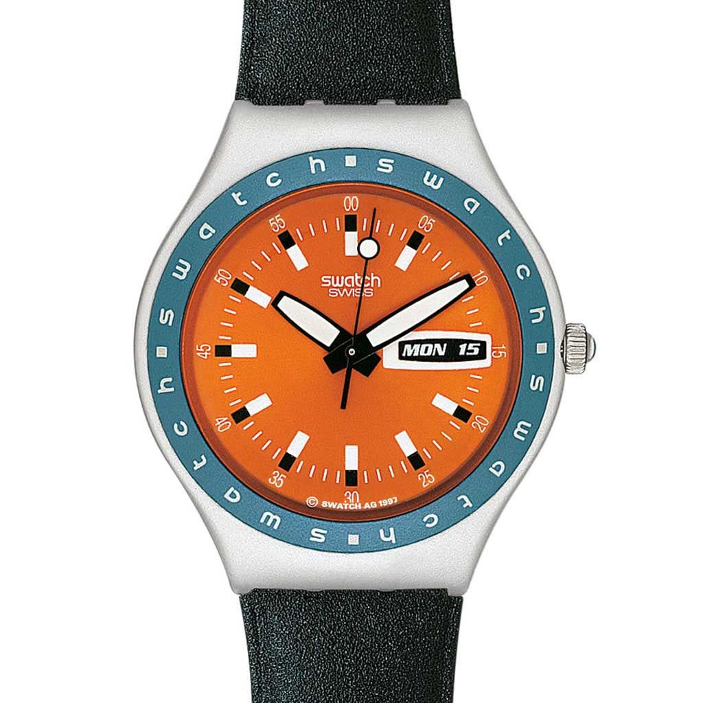 Swatch Irony Big Orangin' Zest YGS7002