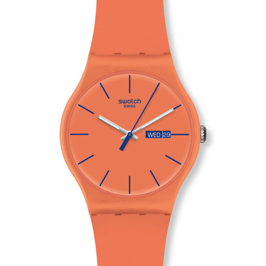 Swatch New Gent ORANGY PINK REBEL SUOO701