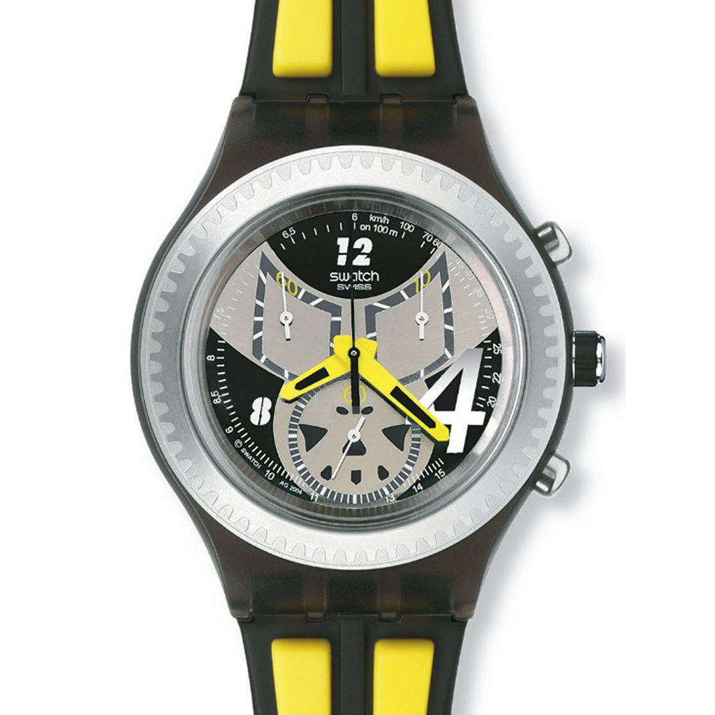 Swatch Irony Diaphane Chrono Overpowered SVCM1000