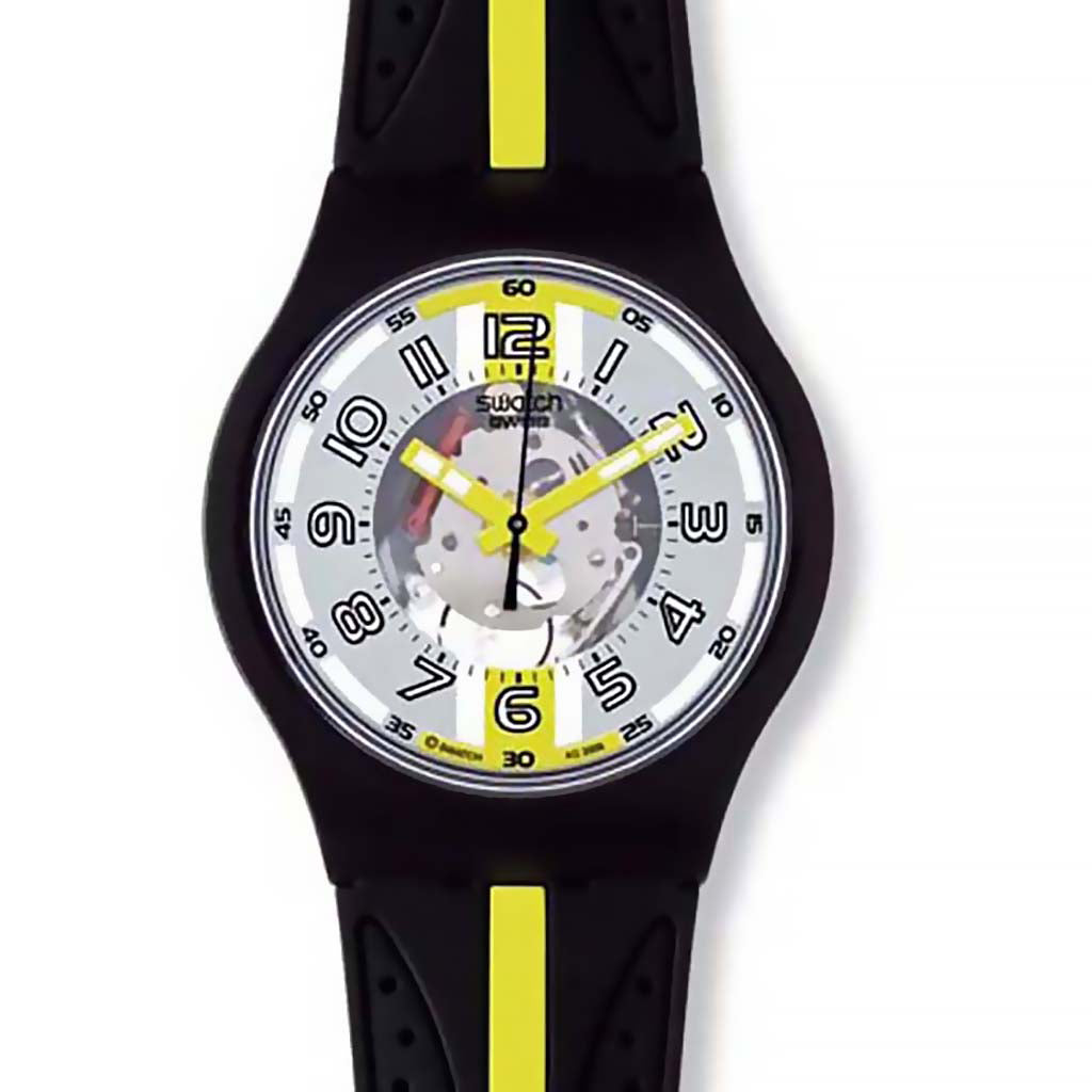 Swatch Jelly in Jelly Access Overtaking Fluo SUMB100