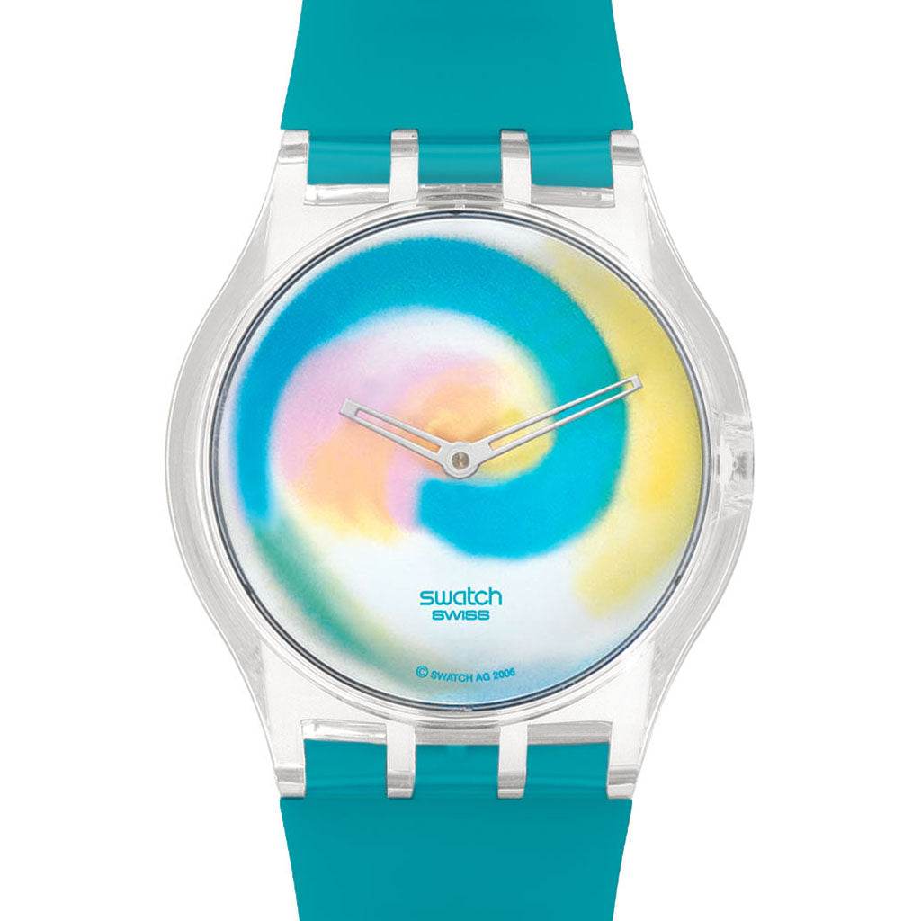 Swatch Jelly in Jelly Paint in Turquoise SUJZ101C