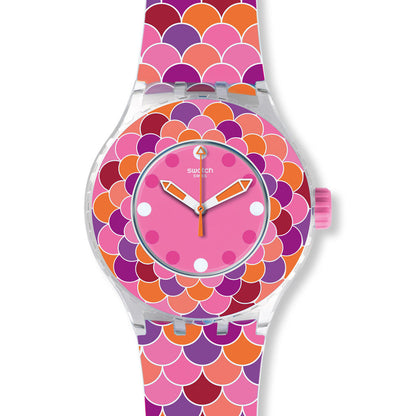 Swatch Scuba Libre Pedrinha Rosa SUUK111