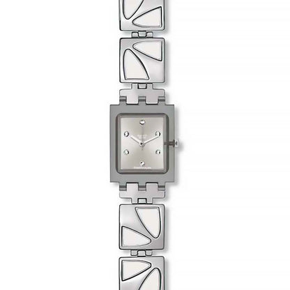Swatch Square Petal of Ivory SUBM115G