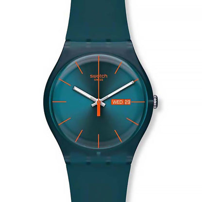 Swatch New Gent Petrol Rebel SUOG701