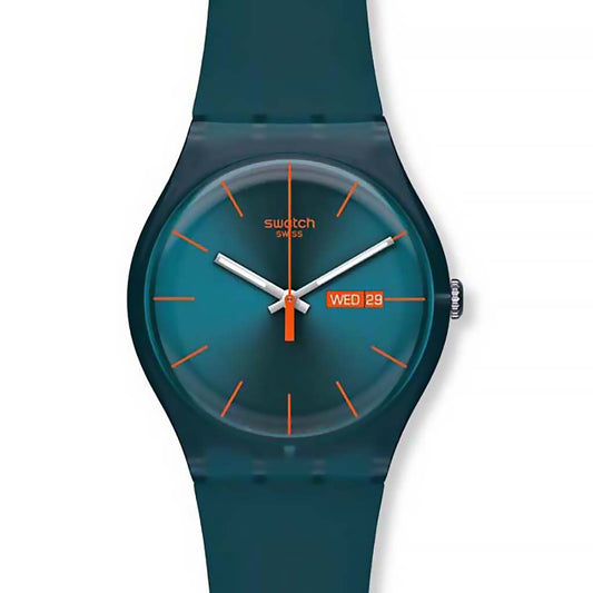 Swatch New Gent Petrol Rebel SUOG701