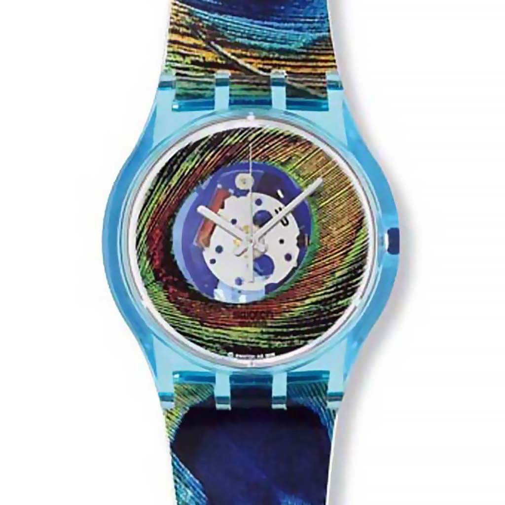 Swatch Jelly in Jelly Pfauenauge SUJS100
