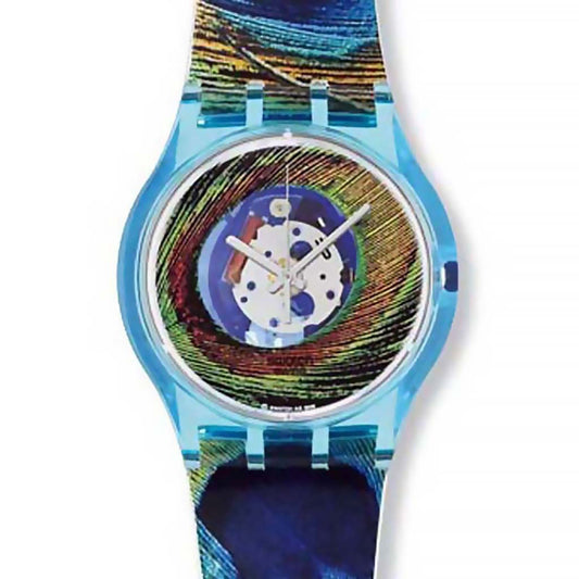 Swatch Jelly in Jelly Pfauenauge SUJS100