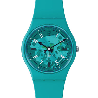 Swatch Gent Biosourced Photonic Turquoise SO28G108