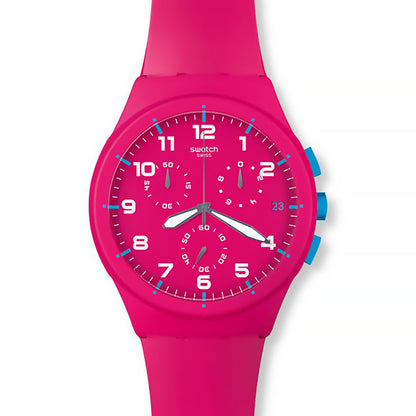 Swatch Chrono Plastic PINK FRAME SUSR401