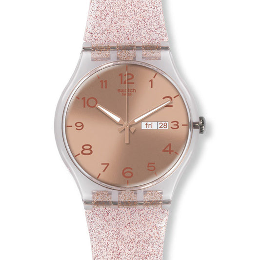 Swatch New Gent Pink Glistar SUOK703