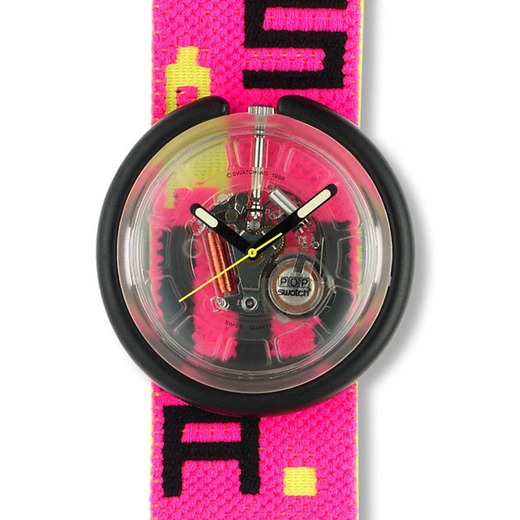 Swatch Pop Pink Jam PWBK106