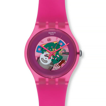 Swatch New Gent PINK LACQUERED SUOP100