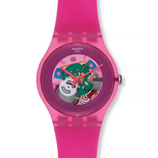 Swatch New Gent PINK LACQUERED SUOP100