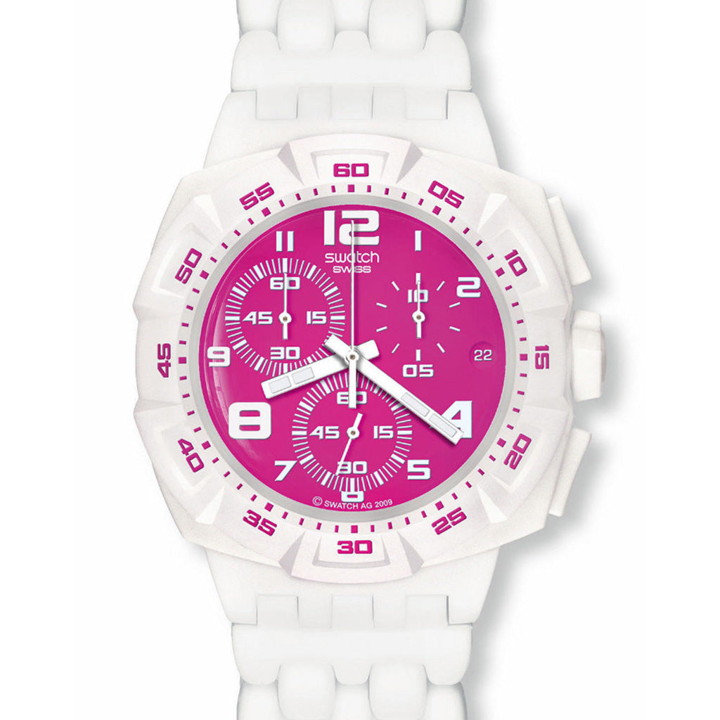 Swatch New Chrono Pink Purity SUIW407