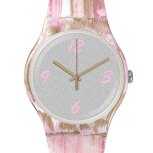 Swatch New Gent Pinkquarelle SUOW151