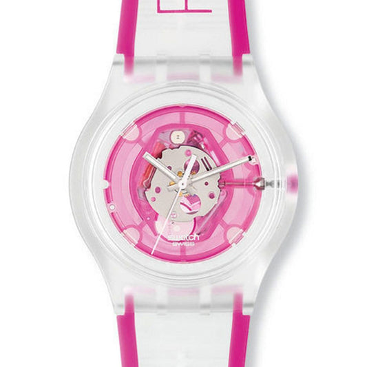 Swatch Jelly in Jelly Pink Sea SUJK103