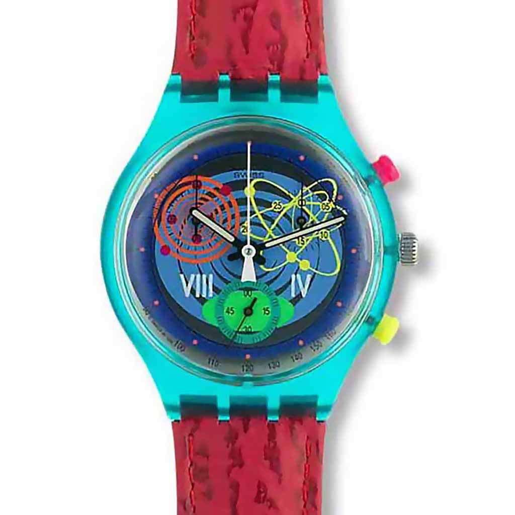 Swatch Chrono Pink Springs SCL103