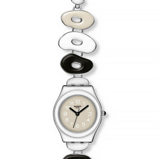 Swatch Irony Lady PINUSSINA BLACK AND WHITE YSS256G