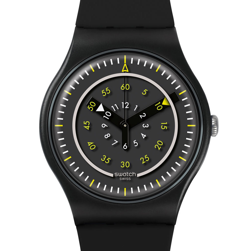 Swatch New Gent Più Nero SUOB157