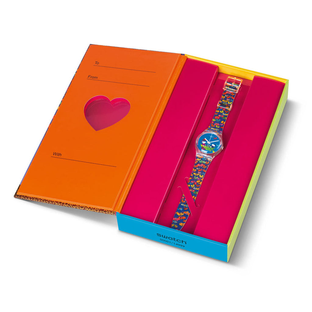 Swatch Gent Valentins Special Planet Love GZ307S
