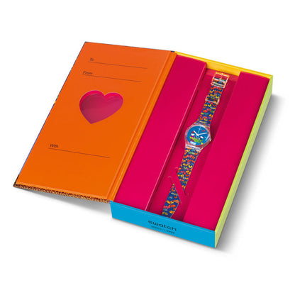 Swatch Gent Valentins Special Planet Love GZ307S