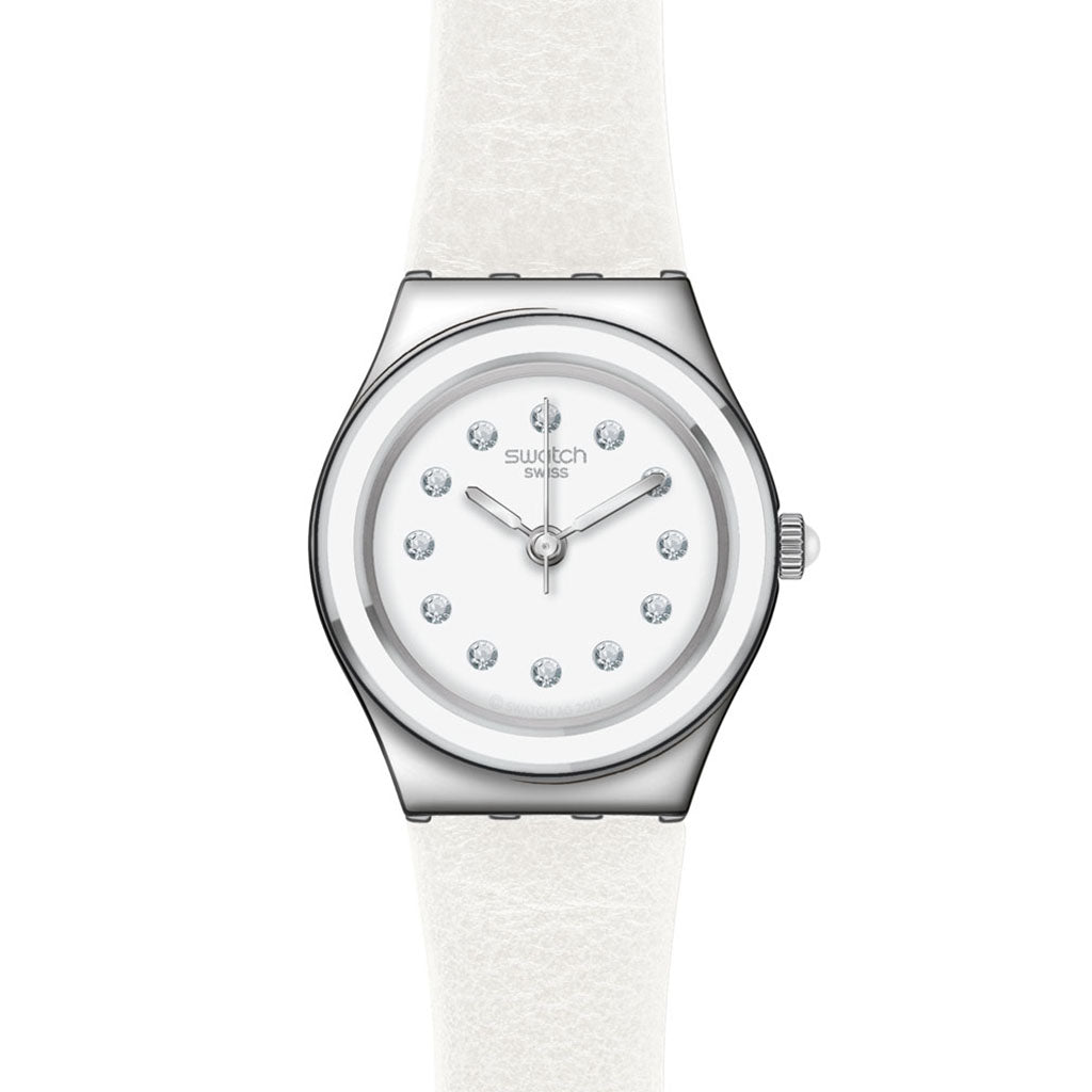 Swatch Irony Lady PLUMMY WHITE YSS277