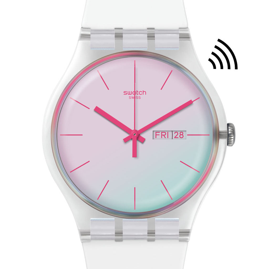 Swatch Gent Biosourced POLAWHITE PAY! SO29K116-5300