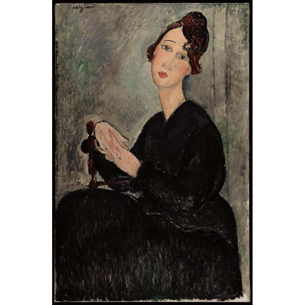 PORTRAIT OF DÉDIE, BY AMEDEO MODIGLIANI