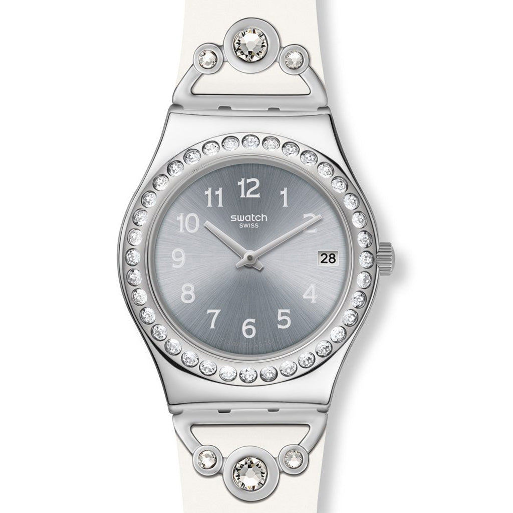 Swatch Irony Medium Pretty In White YLS463