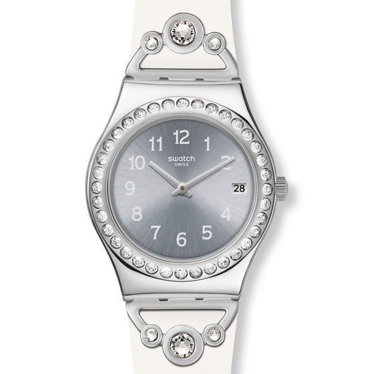 Swatch Irony Medium Pretty In White YLS463
