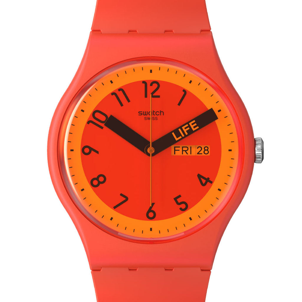 Swatch Originals New Gent Proudly Red SO29R705