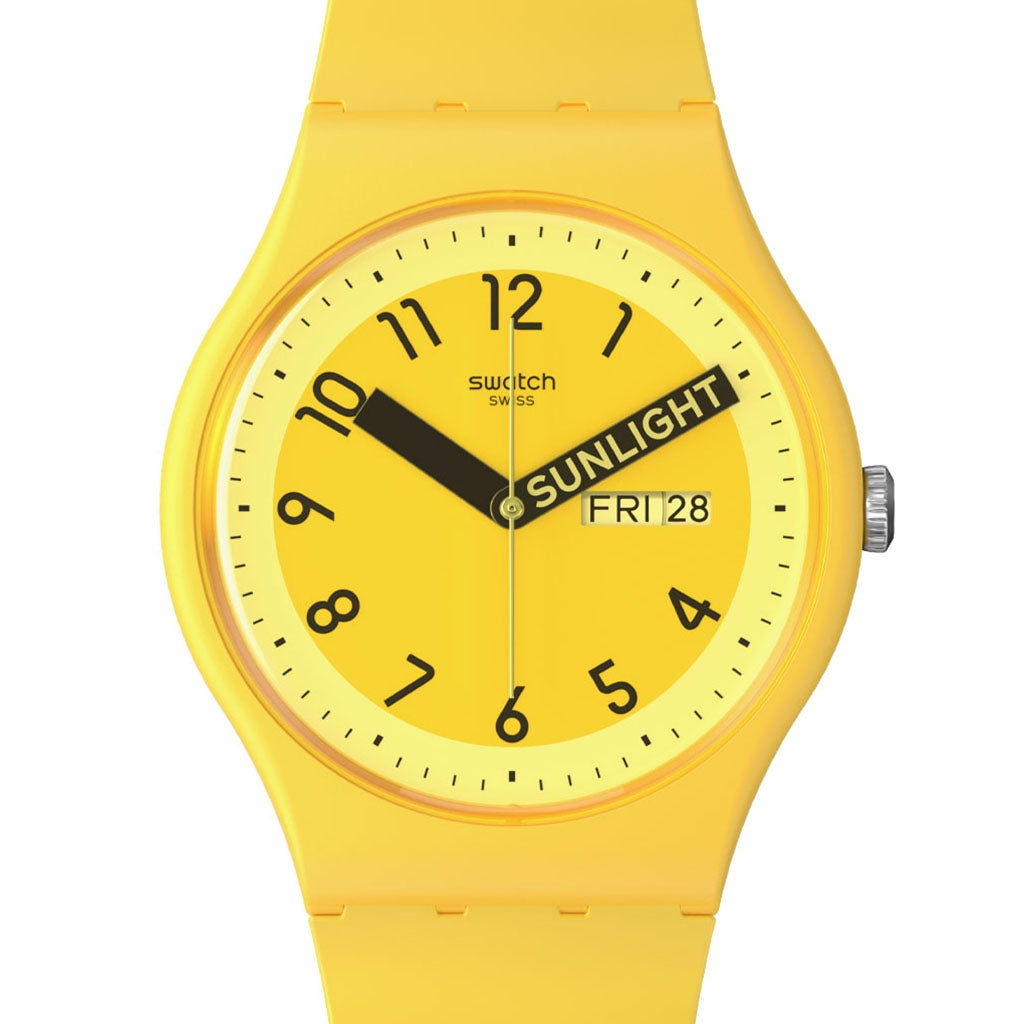 Swatch Originals New Gent Proudly Yellow SO29J702