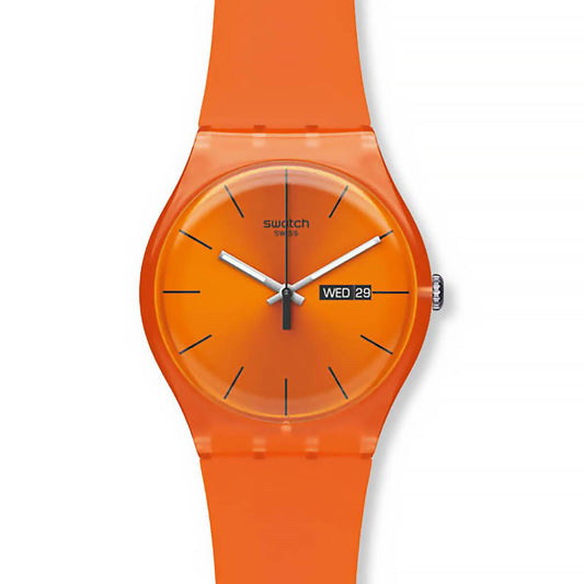 Swatch New Gent PUMPKIN REBEL SUOO700