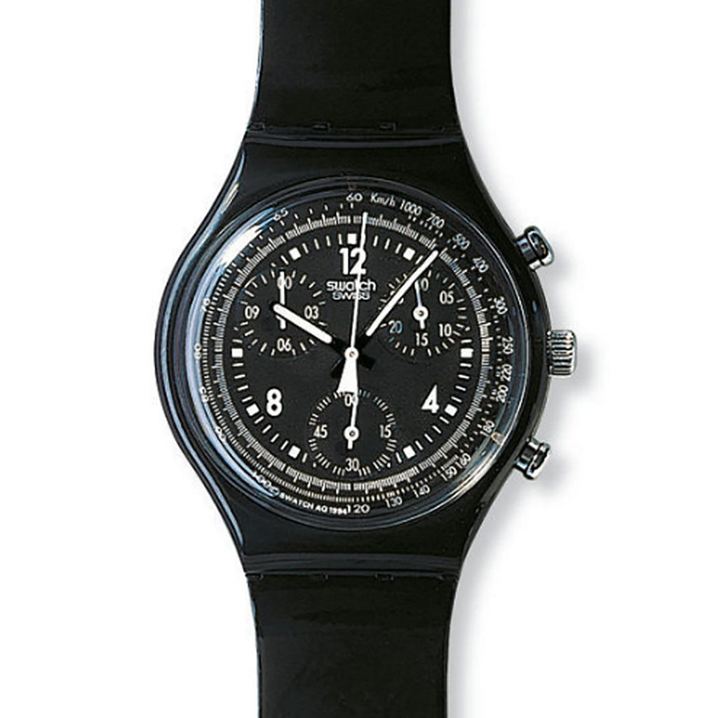 Swatch Chrono Pure Black SCB114