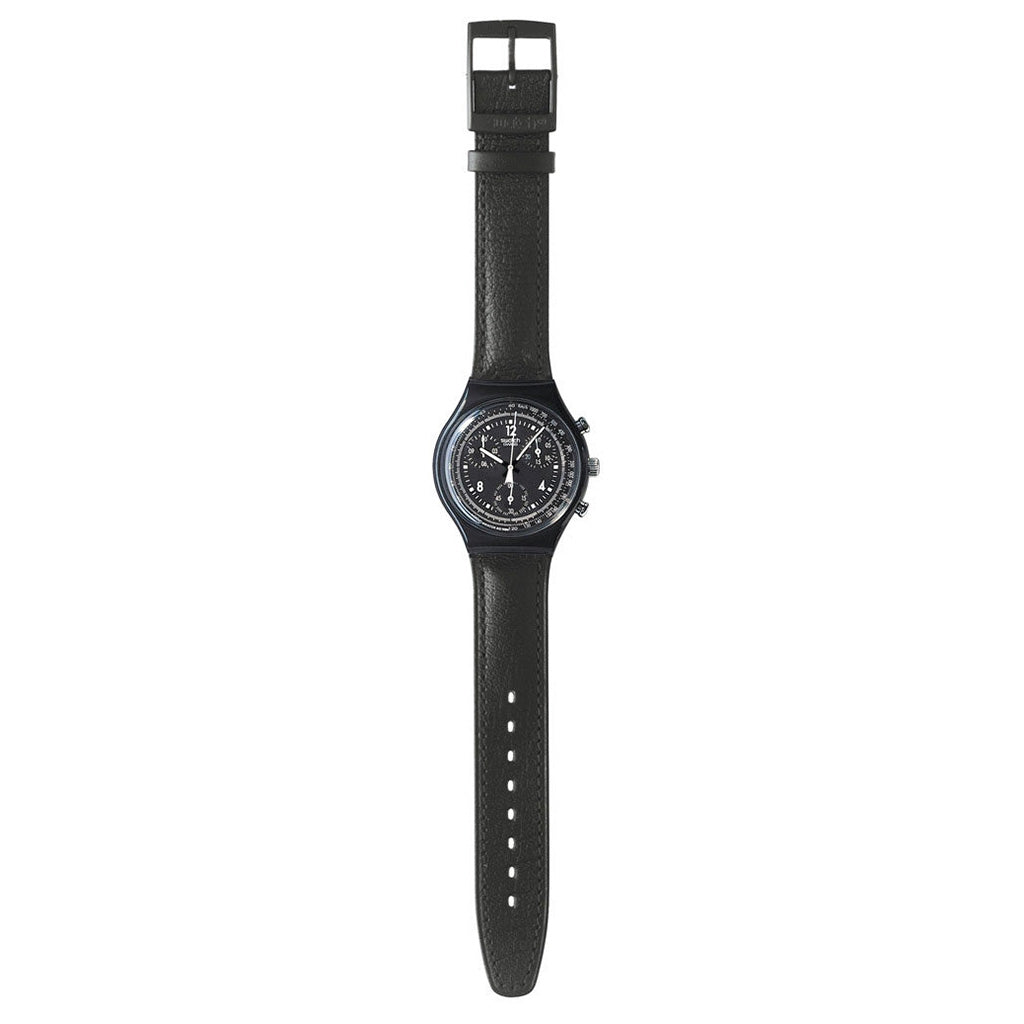 PURE BLACK (Lederband)