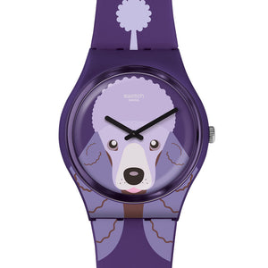 Swatch Gent Purple Poodle GV133