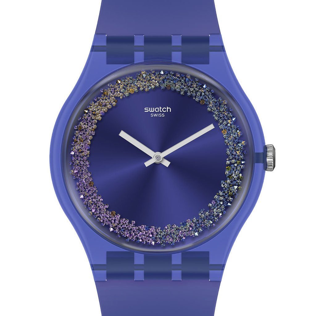 Swatch New Gent Purple Rings SUOV106