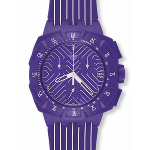 Swatch New Chrono Purple Run SUIV401