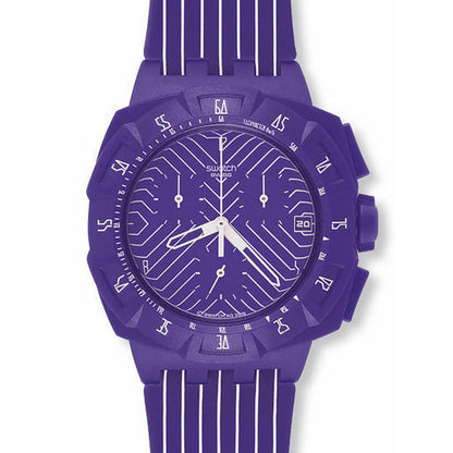 Swatch New Chrono Purple Run SUIV401